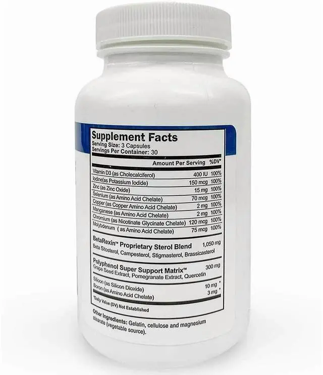 Alt view image 3 of 4 - Generic ProstaGenix Multiphase Prostate Supplement 120Capsules