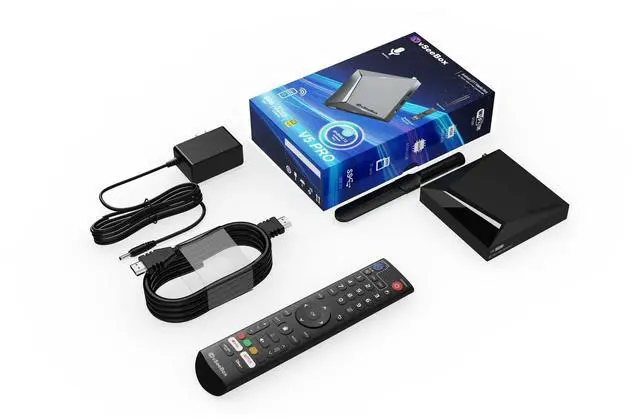 Alt view image 4 of 6 - Vseebox V5 Pro 6K Ultra HD Streaming Media Player with Voice Control, HDMI & Ethernet