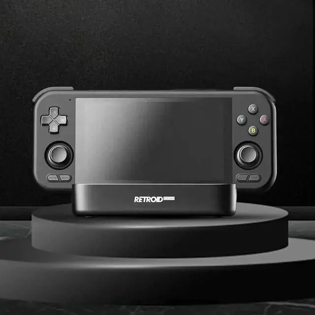 Alt view image 3 of 7 - 7In1 Docking Station for Retroid Pocket 5, USBC Dock with 4K@60Hz HDMI, Gigabit LAN, 3×USB3.0, 2×USB2.0, PD Charging, RP5/RP4 Pro/RP4 Gaming Console Dock Accessories