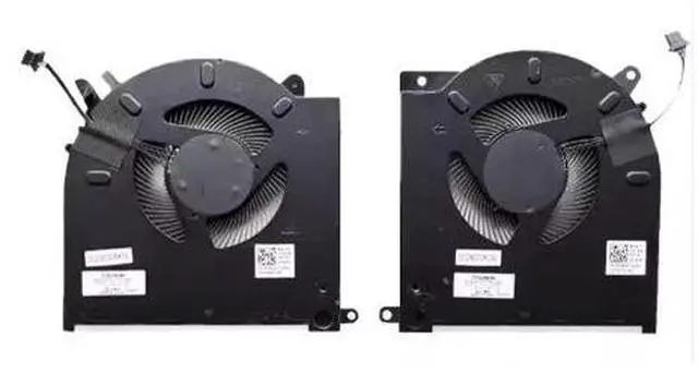 Alt view image 5 of 5 - 12V CPU+ GPU Cooling Fan for Dell Alienware M15 R3 R4, Replacement Laptop Fan 0D1X38 0TG9V0 P87F002 P87F003