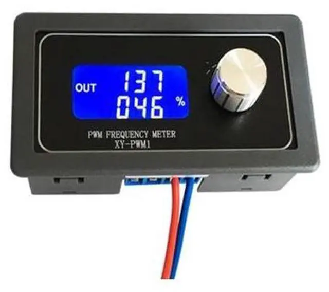 Main image of XY-PWM1 PWM Signal Generator, 1Hz-150KHz Adjustable Pulse Frequency Duty Cycle Square Wave Rectangular Wave Signal Generator Module LCD Display DC 3.3V-30V