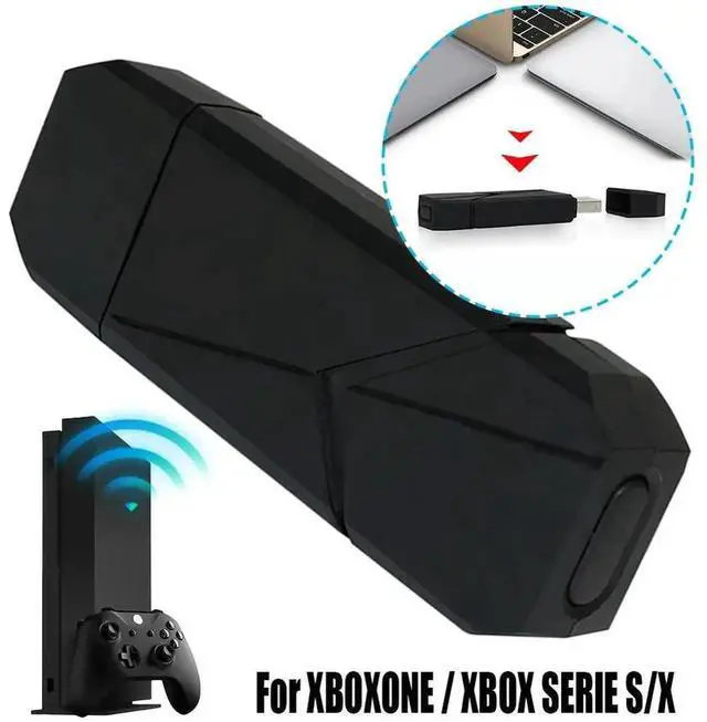 Alt view image 2 of 4 - AJMRTC Bluetooth-Compatible USB Wireless Adapter for PC, Game Controller Receiver for Xbox One S/X, Switch Console, Windows 7/8/10/11