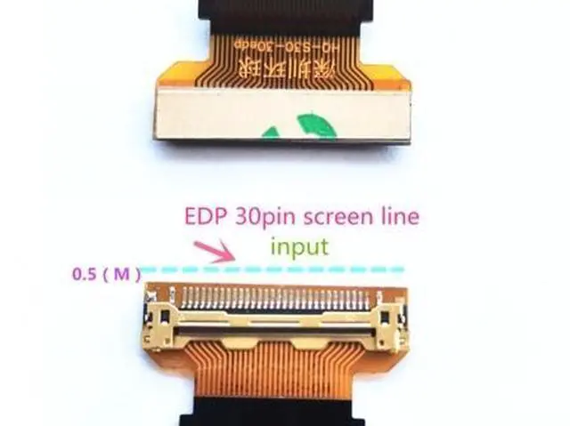 Main image of EDP 30Pin 0.4mm to 0.5mm Pitch Converter Cable Adapter for Laptop LED LCD Screen