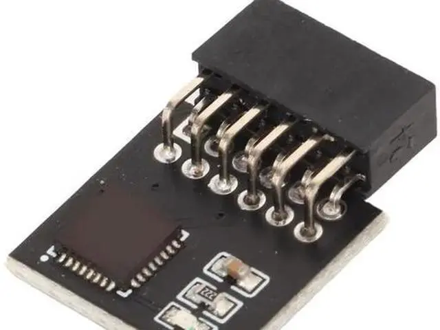 Main image of TPM 2.0 Security Module, LPC 14/20Pin SPI 12Pin TPM2.0 Encrypted Board for ASUS GIGABYTE MSI ASRock Motherboard Windows 11 BitLocker