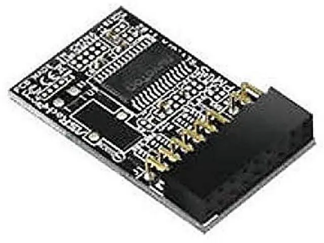 Alt view image 4 of 5 - TPM 2.0 Security Module, LPC 14/20Pin SPI 12Pin TPM2.0 Encrypted Board for ASUS GIGABYTE MSI ASRock Motherboard Windows 11 BitLocker