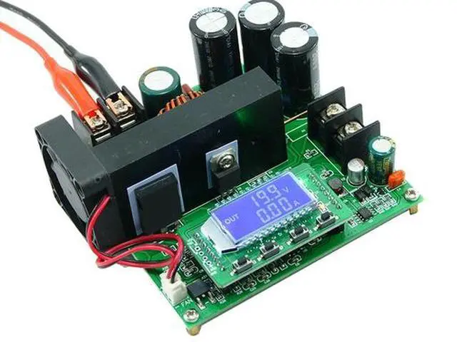 Alt view image 3 of 6 - 900W 15A DC-DC Boost Converter, 8-60V to 10-120V Step Up Power Supply Module, TFT Display CC CV Constant Current Voltage Regulator for Battery Charging Solar Panel DIY