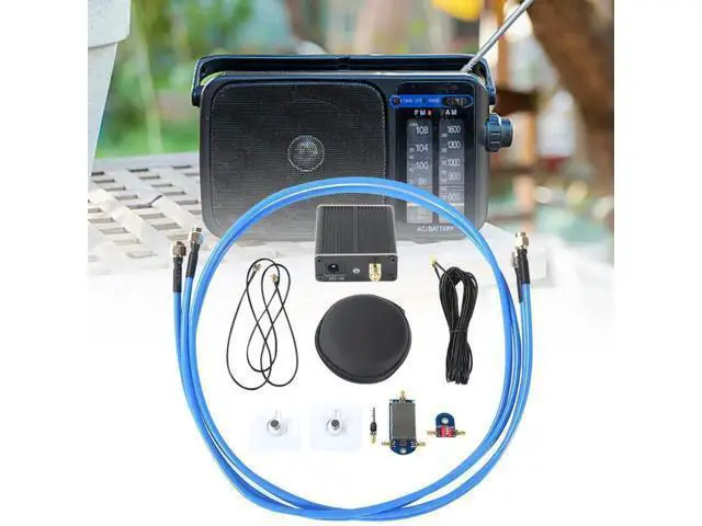 Alt view image 4 of 5 - 50K-500MHz Wideband Active Magnetic Loop Antenna, LZ1AQ Amplifier HF AM FM VHF UHF SDR Receiver Shortwave Radio Antenna