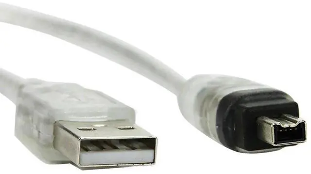 Alt view image 5 of 7 - USB 2.0 to IEEE1394 4Pin iLink Firewire Cable, Specially for SONY DCR-TRV75E MiniDV Camcorder, 4.92FT/1.5M DV Video Transfer Cord
