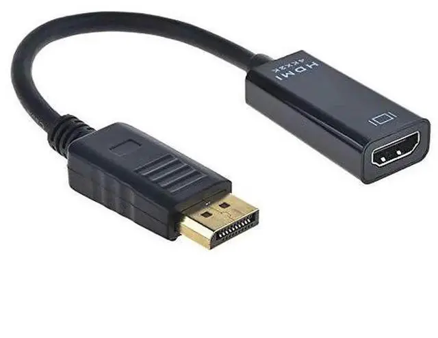 Alt view image 3 of 6 - DisplayPort Male to HDMI 1.4 Female Adapter, DP to HDMI Converter Supports 4K 2K 30Hz Ultra HD for Monitor Display