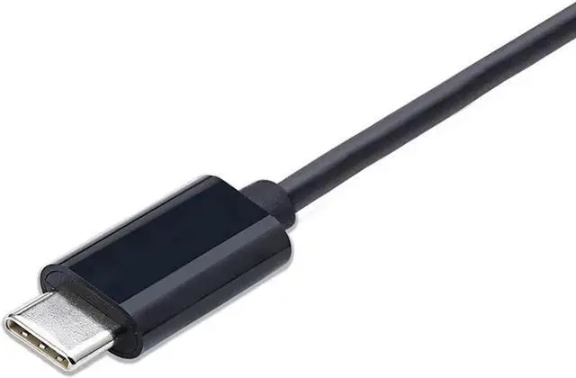 Alt view image 4 of 5 - USB-C to DVI Cable 6FT with DP Alt Mode, Thunderbolt 3 Compatible Type-C to DVI 24+1 Converter Cord Supports 1080P FHD for MacBook, Chromebook Pixel, Galaxy S8 & iPad Pro
