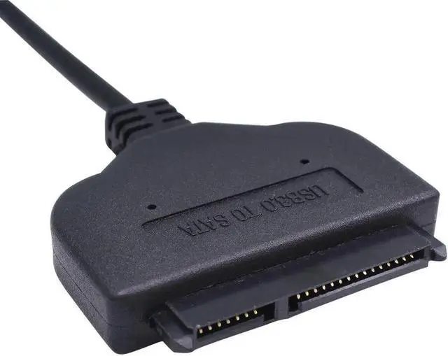 Alt view image 4 of 6 - Cabo Adaptador USB 3.0 para SATA HDD com Alimentação Molex, Conversor USB para Disco Rígido SATA 2.5"/3.5"