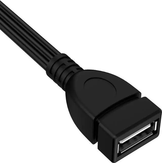 Alt view image 2 of 5 - 5FT/1.5M USB2.0 Female to 3 RCA Male AV Cable, USB to RCA Composite Audio Video Cord for Camcorder, TV, PC & Mac