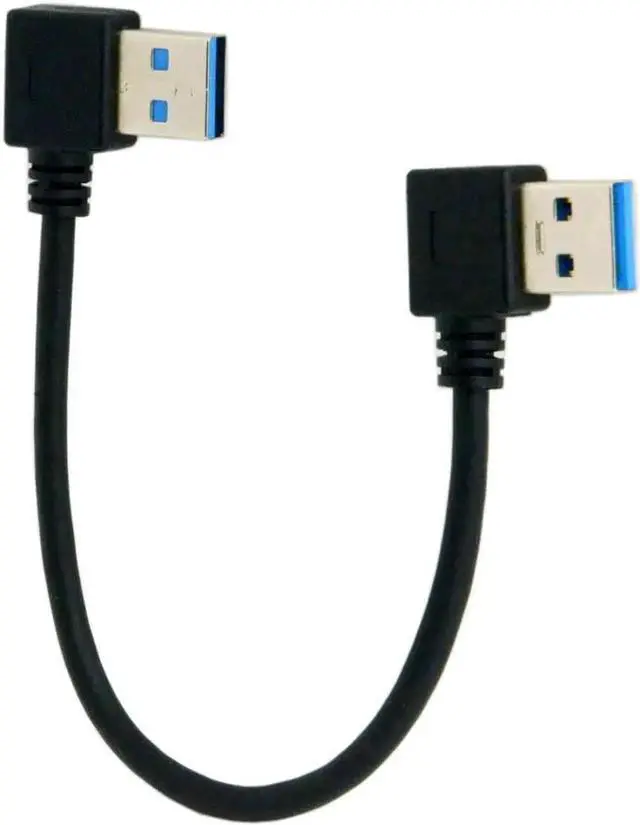 Main image of 2 Pack USB 3.0 Type A Male to Male Cable, Double-End A-A High Speed Cord for Storage Enclosure & Peripheral Connection