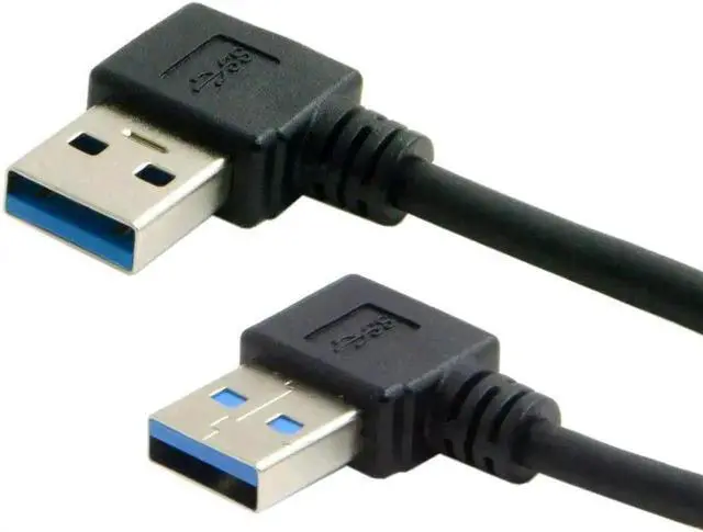Alt view image 5 of 5 - 2 Pack USB 3.0 Type A Male to Male Cable, Double-End A-A High Speed Cord for Storage Enclosure & Peripheral Connection