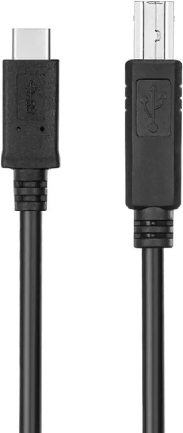 Alt view image 2 of 4 - USB 2.0 Type C Male to USB B Male Printer Cable for MacBook, Printers & Scanners