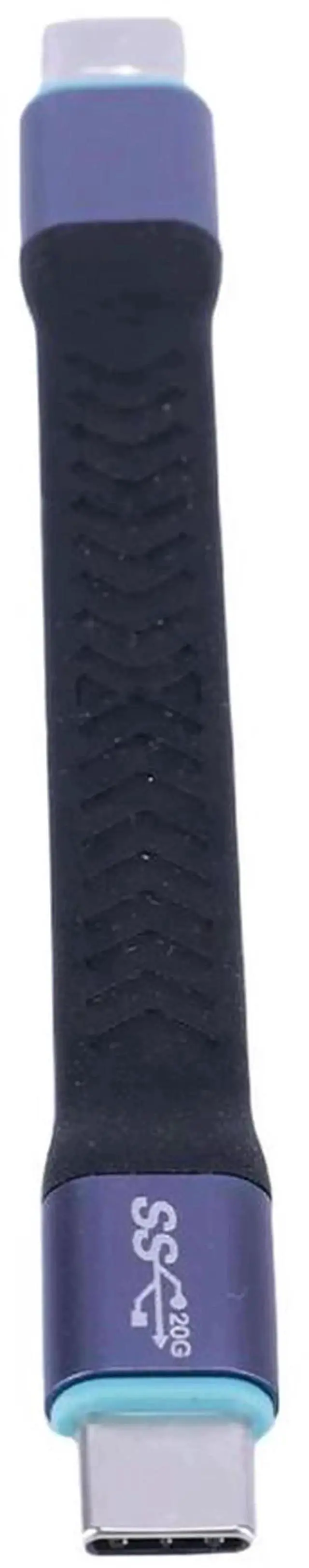 Main image of Short USB3.2 Gen2x2 USB-C to USB-C Cable | 20Gbps, 100W(20V/5A) PD Charging, 8K@60Hz Video Output