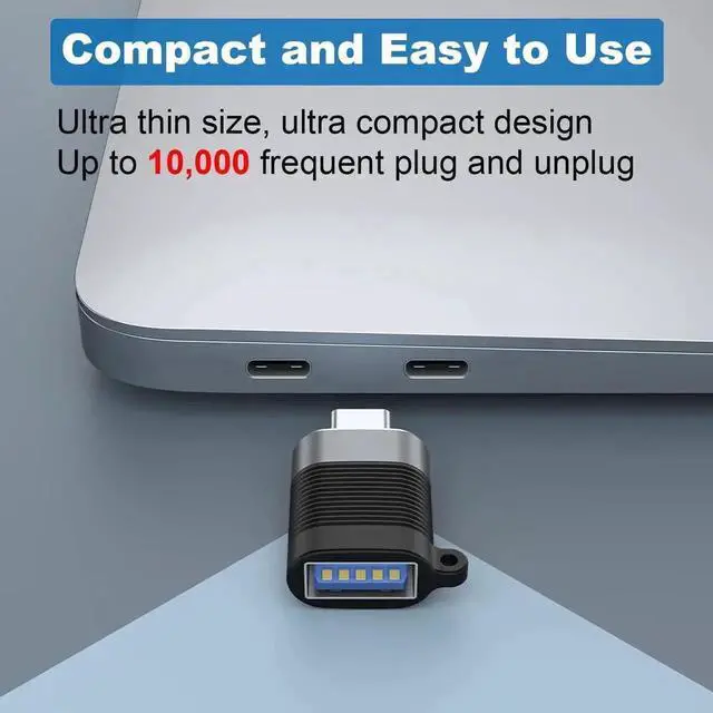 Alt view image 2 of 6 - 6 Pack Multi-Spec USB Converter Adapters | Micro USB/USB3.0 USB-C Bidirectional Plug Connectors