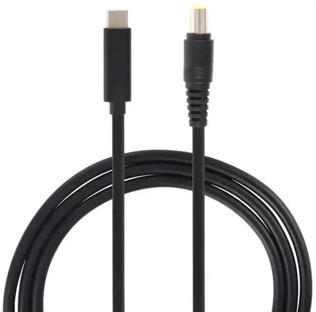 Main image of 1.5M USB-C to DC 7.9×5.5mm PD Laptop Charging Cable, Type-C Male to 7.9*5.5mm Barrel Plug Power Cord for ThinkPad Laptops