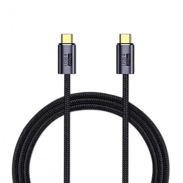 Alt view image 6 of 6 - 50CM USB4 Type-C Male to Male Cable|20Gbps Gen2 Data & 100W(20V 5A) PD Fast Charging Cord for Laptops, Tablets & Smartphones