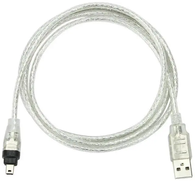Alt view image 2 of 7 - 2 Pack 1M USB2.0 to IEEE1394 4Pin iLink Firewire Cable Specially for DCR-TRV75E DV Camcorder