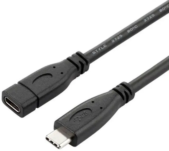 Main image of 2.0M USB3.1 Gen2 Type-C Male to Female Extension Cable | 10Gbps Data & Fast Charging Cord