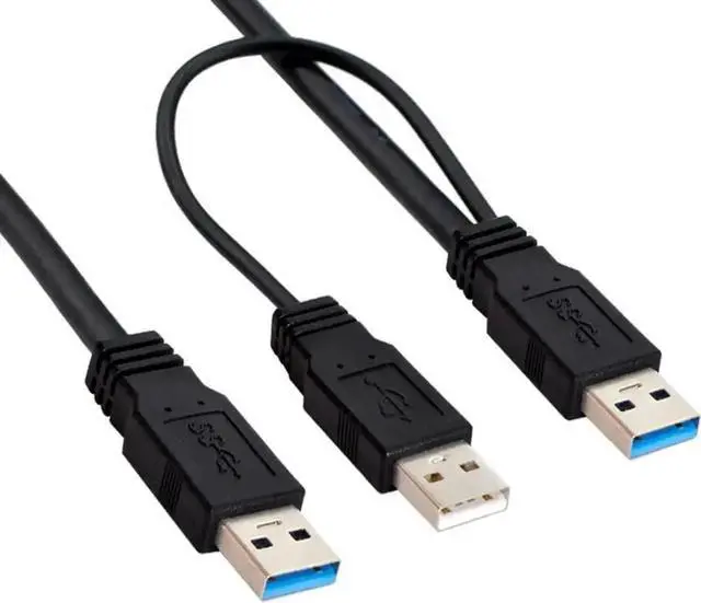 Main image of USB 3.0 Type A Male to Male Extension Cable | High Speed Data & Power Cord for External Hard Drives