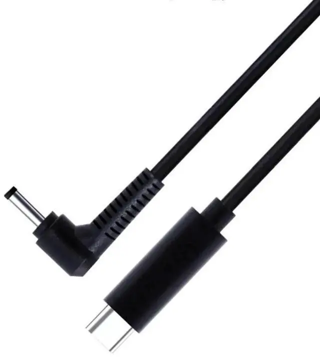 Alt view image 2 of 7 - 1.5m USB-C to DC 4.0×1.7mm PD Trigger Laptop Charging Cable for Lenovo IdeaPad/Yoga Series Notebooks