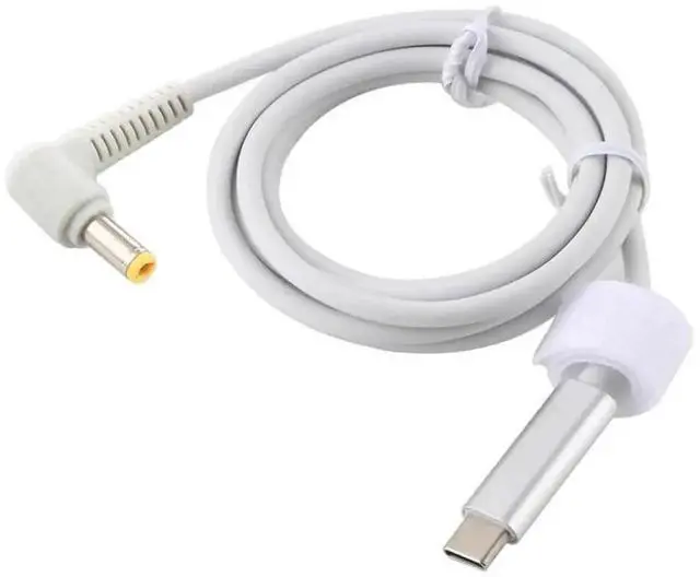 Alt view image 2 of 5 - 1.5M USB-C PD to DC 5.5×2.5mm Trigger Charging Cable for DC-Powered Laptops & Electronics