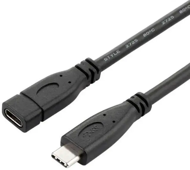 Main image of 0.5M USB C Extension Cable, USB 3.1 Gen2 10Gbps Male to Female Type-C Extender Cord, PD Fast Charging & High Speed Data Sync Compatible with MacBook, iPhone, Samsung, Lenovo, Dell, Huawei