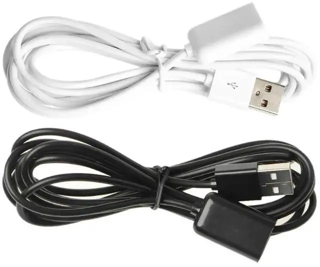 Alt view image 2 of 3 - 200cm Black USB2.0 Type A Male to Female Extension Cable, High Speed Data & Charging Extender Cord for PC, Laptop, Keyboard & USB Peripherals
