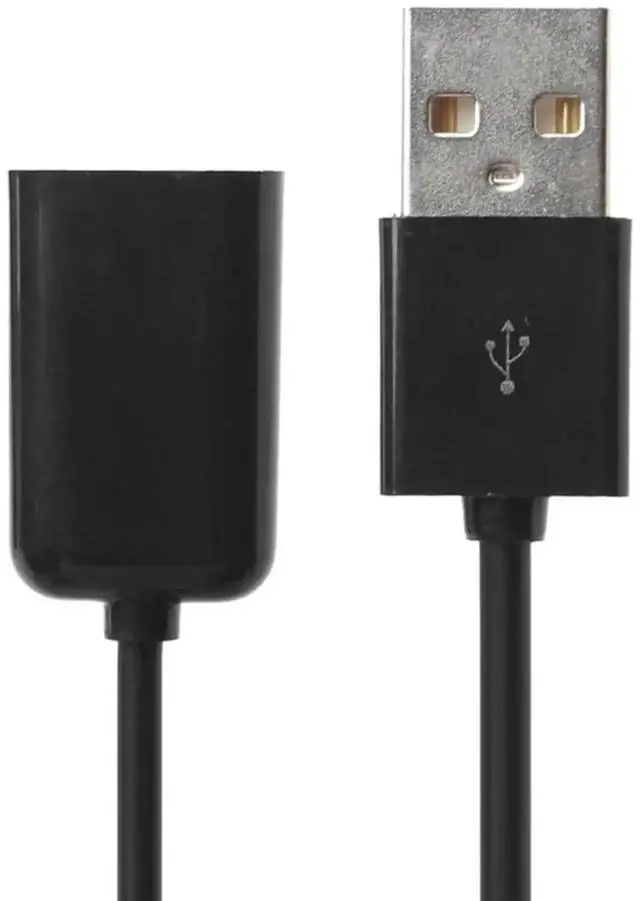 Alt view image 3 of 3 - 200cm Black USB2.0 Type A Male to Female Extension Cable, High Speed Data & Charging Extender Cord for PC, Laptop, Keyboard & USB Peripherals