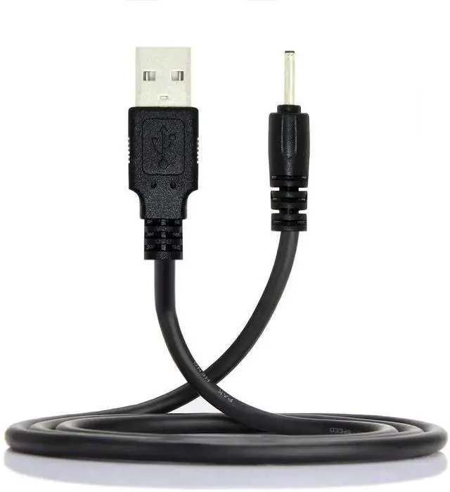 Main image of 120CM USB2.0 A Male to Straight 2.0×0.7mm DC Barrel Power Cable, 5V DC Charging Cord