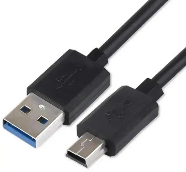 Alt view image 3 of 3 - Mini USB to Standard USB A Male Charging & Data Sync Cable for MP3, MP4, Car DVR, GPS, Digital Camera & Portable HDD
