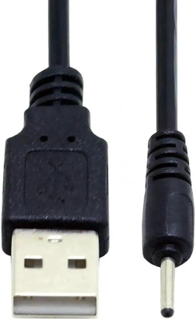 Alt view image 2 of 6 - 150cm 24AWG USB2.0 Type-A Male to DC 2.0×0.7mm Barrel Jack Power Cable for 5V Power Supply