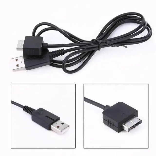 Alt view image 3 of 3 - 2 in 1 USB Charging & Data Sync Cable for PS Vita PSV 1000 Game Console