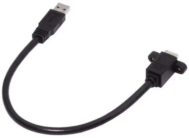 Alt view image 2 of 7 - 30cm USB3.0 Type-A Male to Type-B Female Extension Cable | 5Gbps High Speed Cord for External SSD, Hard Drive & Digital Camera