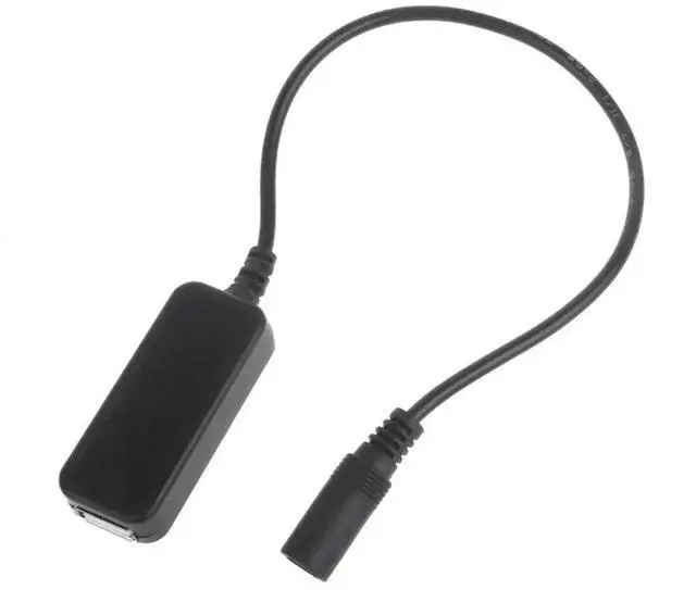 Alt view image 3 of 3 - DC 5.5x2.1mm Female to USB-A Female Adapter Cable | 5V Power Conversion Cord for USB Powered Devices