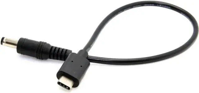 Alt view image 5 of 7 - 20cm USB-C to DC 5.5×2.5mm Power Cable, Type-C Input to 5.5/2.5 DC Barrel Plug for 5V Charging & New MacBook Related Devices