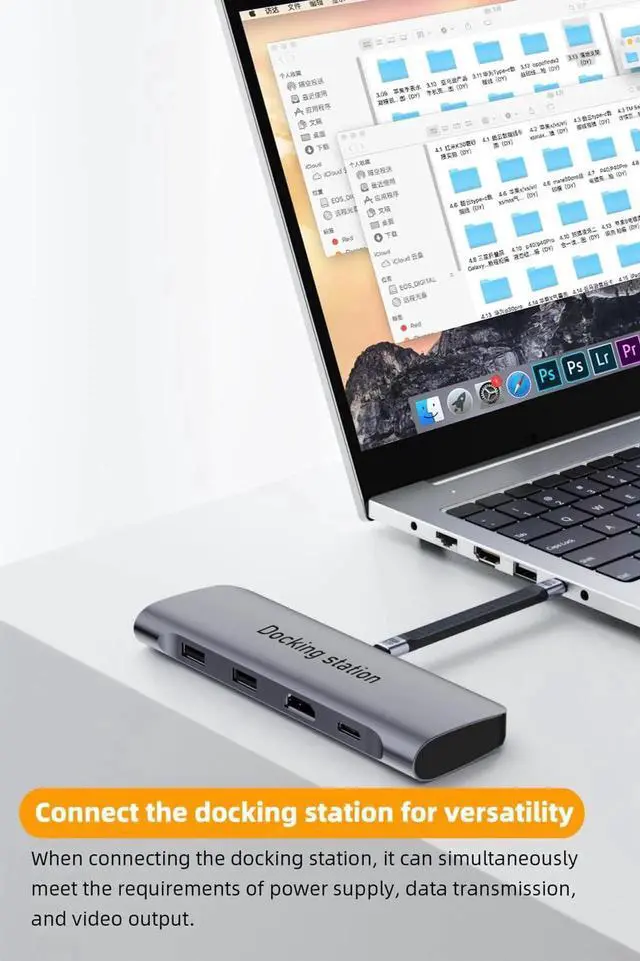 Alt view image 4 of 7 - 5.3 Inch Short USB4 USB-C to USB-C Cable | 240W PD Fast Charging, 40Gbps Data, 8K@60Hz Video, Compatible with Thunderbolt 3/4, Laptops, Tablets & Smartphones