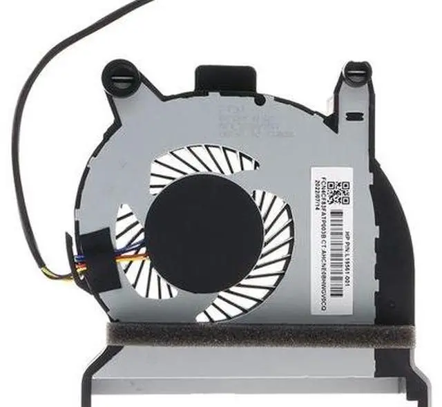 Alt view image 4 of 5 - CPU Cooling Fan Replacement for HP EliteDesk 800 G4 35W Mini PC, 4-Pin PWM 12V 0.8A, P/N:L19561-001 L19564-001