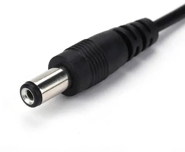 Alt view image 2 of 6 - 1M USB to DC 5.5*2.1mm Charging Cable, 5V Power Supply Cord for Router, Computer & Electronic Devices