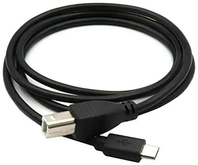 Alt view image 3 of 3 - Micro USB Male to USB 2.0 Type-B Male OTG Data Cable for Phone, Tablet & Printer