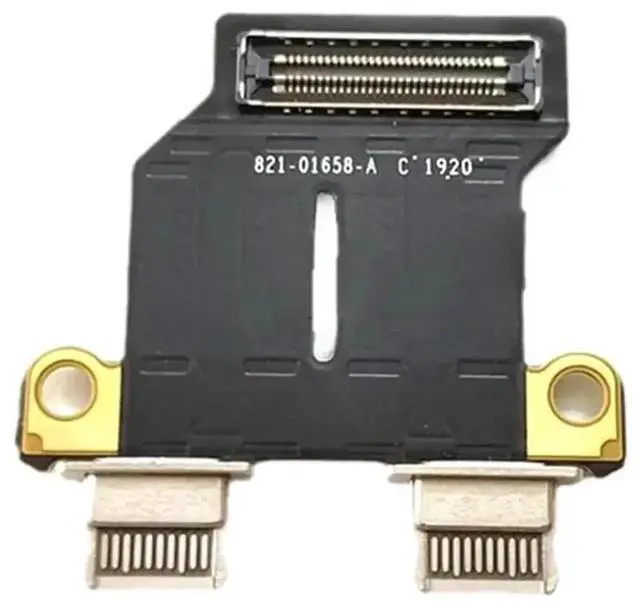 Alt view image 3 of 4 - USB-C DC Power Jack I/O Board Flex Cable Replacement for MacBook Air 13 Inch A1932 A2179 A2337, Part Number 820-01161-A 821-01658-A