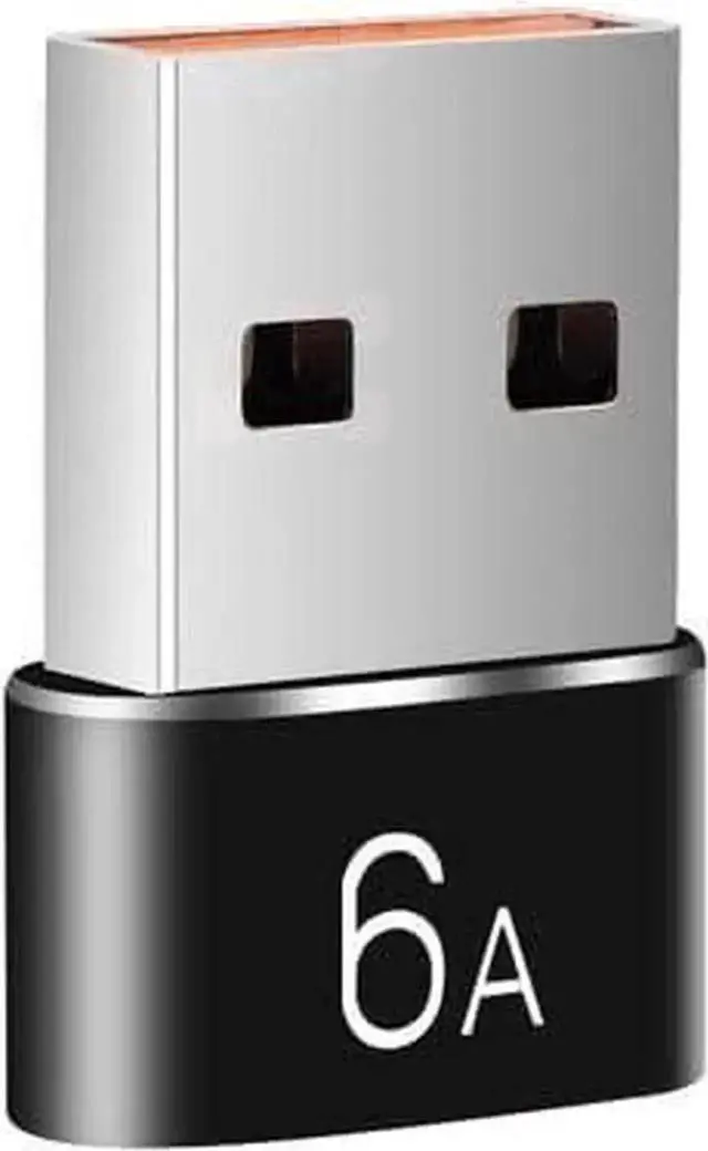 Alt view image 6 of 7 - 3 Pack USB-C to USB Adapter, Type-C Male to USB-A Female Converter, Fast Transfer Connector for Phones & Laptops
