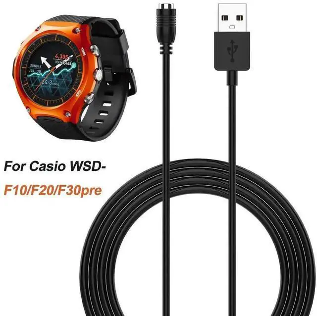 Alt view image 3 of 3 - USB Magnetic Charging Cable for Casio Pro-Trek F21 WSD-F10/F20/F30, Fast Charging Watch Charger Cord Replacement