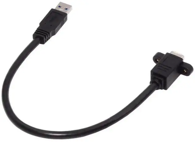 Alt view image 5 of 7 - 30cm USB 3.0 Type-A Male to Type-B Female Extension Cable, 5Gbps Data Cord for SSD, Hard Drive & Camera