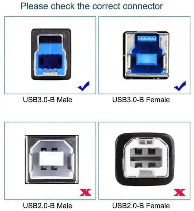 Alt view image 3 of 7 - 30cm USB 3.0 Type-B Female to 20Pin IDC Header Male Cable, 5Gbps Internal Extension Cord for Hard Drive, SSD & Camera