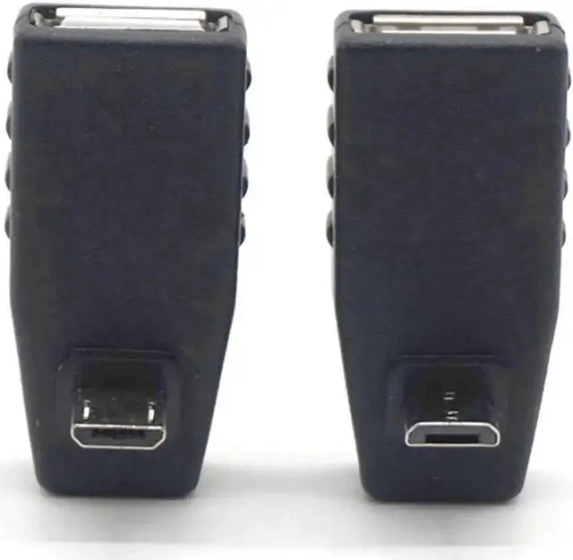 Alt view image 6 of 6 - Up & Down Angled Micro USB Male to USB 2.0 Female OTG Adapter Converter