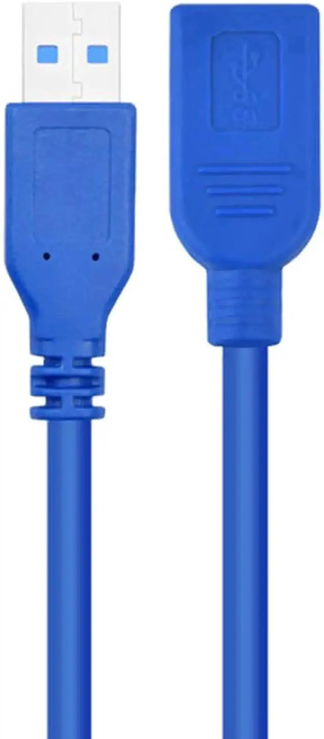 Alt view image 2 of 6 - 5FT USB 3.0 Extension Cable, USB A Male to A Female Cord for Flash Drive, Card Reader, Hard Drive, Keyboard, Mouse, Printer & Camera