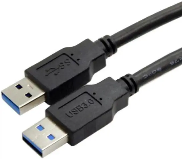 Alt view image 7 of 7 - U3-383-2P-1.0M 1m Waterproof Dual USB 3.0 Flush Mount Car Extension Cable, Dashboard Panel Mount